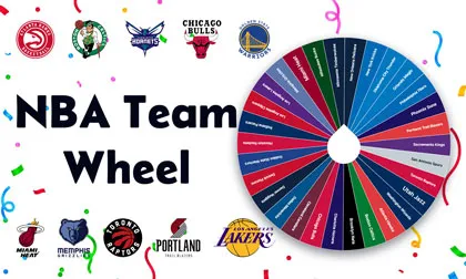 NBA Team Wheel